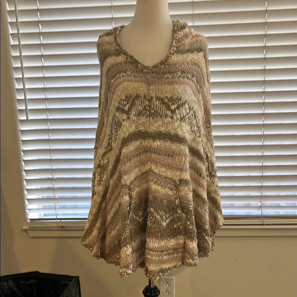 Free People Multicolor Knit Sweater